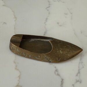 Vintage Indian Slipper Ashtray Small